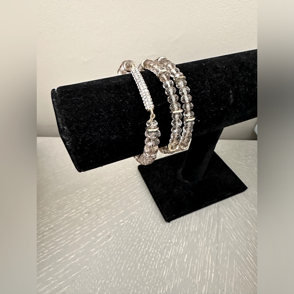 Women’s Beaded Bracelets-Set of 3 Bracelets